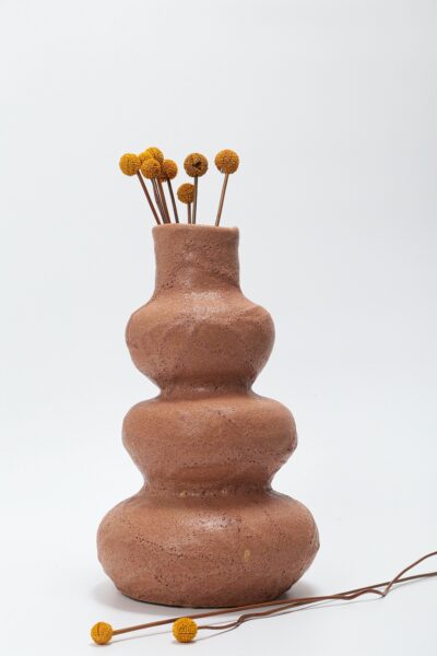 Vaso Cratera 3 Bolas 09 - Terracota